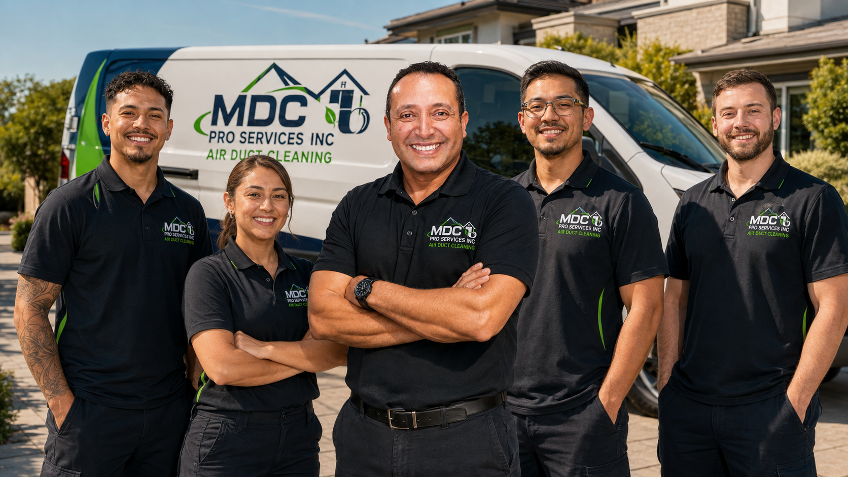 The MDC Pro Services owner and service team in Irvine, California